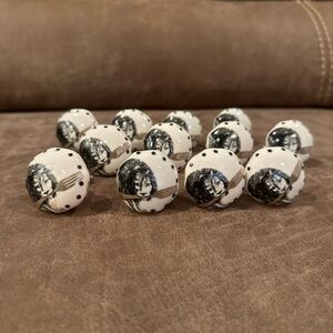 Anthropologie Merrymaker Lion Kitchen Cabinet Knobs